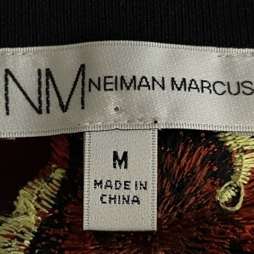 Niemen Marcus jacket size Med. Embroidered bomber jacket - Picture 4 of 8